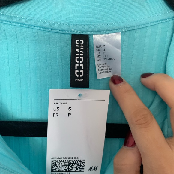 H&M Women’s Teal Tennis Dress - Picture 4 of 4